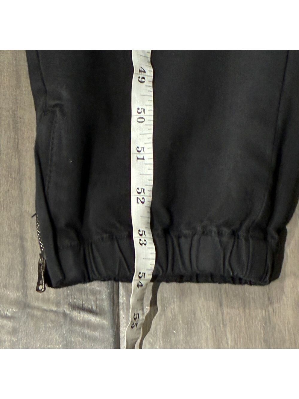 Paige Mayslie Denim Jumpsuit in Washed Black - Size 6 - Picture 12 of 16